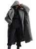 Futro damskie sztuczne futro misia płaszcza zimowe ubrania dla kobiet plus aksamitne futra wełniane płaszcz z kapturem długi parkas samica ciepła ogrzana płaszcz futra 231123