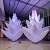 2m/2.5m/3m H piękny nadmuchiwany płomień ze światłami LED Model płomień lotosu z dmuchawą elektryczną do dekoracji imprez/promocji/działań