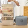 Bolsa de higiene pessoal Bolsa de higieness portátil de grande capacidade Bag de higiene pessoal masculino simples235z