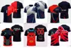 new f1 formula one team polo suit summer breathable lapel T-shirt same custom