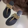 Italië Luxe merk Damessandalen Zomer Designer Slippers Open teen Platte vrijetijdsschoenen Miller Slide G Damesstrandslippers