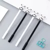 10 Teile/los Panda Gel Stift Lustige Original Stifte Zum Schreiben Tinte Bleistifte Ziemlich Schreibwaren Kawaii Set Ästhetischen