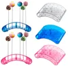 Bakeware Tools 20 Hole Bolo Lollipop Display Stand acrílico Candy Durável Clear para a sobremesa de aniversário da festa de casamento