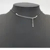 Hänge halsband mode söt vintage 3d engelska greyhound dog choker kvinnor halsband trendig delikat charm gåva smycken