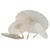 Nuptiale Mariage Parasols Style Chinois Artisanat Papier Parapluie DIY Peinture Vierge Parapluie Photographie Props Performance Parapluies BH8538 TYJ