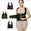 Dameshoeders S-3XL Neopreen taille trainer korset zweet sauna vest voor vrouwen gewichtsverlies met rits trimmergordel afslank body shaper