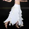 Stage Use By Chiffon Material Belly Dancing Salia para Performance ou Pratique com Gold Edge