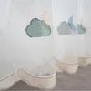 Gardin tecknad film tyllmåne multicolour moln ren härlig broderad för barn rum sovrum studie levande heminredning