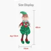 Dockor Big Size Christmas Plush Leg Elf Doll Ornaments Boys and Girls Toy Year Home Decorations Tree 231124