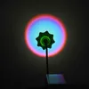 Car Lights Universal Flower Shaped Sunset Atmosphere Light Car USB Powered Decorative Lamp Auto Interior Decoration Accessories