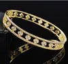 2023 Choucong marca braccialetto da sposa gioielli di lusso argento sterling 925 oro riempimento 5A zircone cubico diamante CZ fatto a mano cavo donne regalo braccialetto fiore