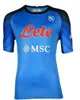 22 23 24 SSC Napoli Soccer Jerseys Anguissa Olivera Kvaratskhelia Osimhen Football Shirt Lozano Naples Maradona Politano 22 23 Men Kids Kit Home Ow