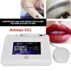 Tattoo Removal Machines 2023 Artmex V11 Pro Digital Eyebrow Lip Machine Permanent Makeup Microneedle Therapy MTS PMU System 231123