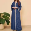 Ethnic Clothing Women Long Dress Fashion Abaya Muslim Islam Arabic Musulmane Middle Eastern Casual Evening Party Dresses Robe Vestidos