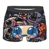 Underpants Sexy A encadernação de Isaac Video Cartoon Game Boxers Shorts Men's Felcamente cuecas roupas íntimas