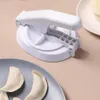 Bakning av konditoriverktyg Dumpling Wrap Press Dough Ravioli Maker Mold Portable Machine för att göra Empanadas Kitchen Gadgets293w