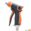 Watering Equipments Variable Flow Controls Water Gun Garden Hose Nozzle High-Pressure Car Wash Foam Sprinkler Spray Cleaning Tools Dro Dhpfc