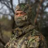 Moda Máscaras Faciais Pescoço Gaiter Camuflagem Tática Balaclava Máscara Completa Wargame CP Chapéu Militar Caça Bicicleta Ciclismo Exército Multicam Bandana 231123