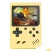 Draagbare gamespelers 500 in 1 Retro-videospeler Ondersteuning Twee 8 bits 3,0 inch Colorf LCD Mini Handheld Aroon Console Drop Delivery Game Dhmxy