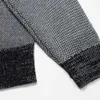 Suéter designer de moda Loewees 2023 Marca de moda outono e inverno Luo Yi Novo cinza jacquard malhas masculino e feminino cardigan resistente casual suéter