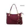 Ładna luksusowa m K torba damska luksurys Womens Projektanci torebki torebki torebki na ramię duża crossbody TOTE TOTE Full-ziarnowa torba Litchi