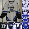 Camisas de hóquei personalizadas Danbury Trashers 2004-05 Jersey Brent Gretzky Mike Bayrack Brad Wingfield Jon Mirasty Scott Stirling Bren dan McCartin