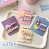 Hair Accessories 2-3Pcs/Set Cute Cartoon Bear Duck Resin Hairpin For Girls Pink Rainbow Barrettes Kids Baby Student Fashion