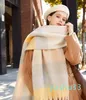 scarf fashion women scarf 2023 winter head scarf tassel long cashmere women shawl