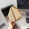 Designer-Tassel Crossbody Raffia Grass Straw Handbags Bags Beach Knitting Shoulder Underarm Shopping Messenger Bag Handbag Purse Women Wallets Pouch Removab