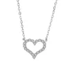 Designer Fashion Jewelry Heart Pendant Sterling Sier S Love Valentine Day Christmas Gift for Women With Box ISM Necklace