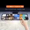 CAR DVR CAR CAMARA DVR Зеркальная черта DVR CAR CAR CAR CARS DVRS Регистратор видеореализатор FHD Двойной линз.