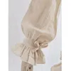 Женские блузкие рубашки с взрывающимися лолита блузкой с длинным рукавом Peter Pan Рубашка воротника от Yilia 230424