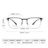 Solglasögonramar Zirosat 9009T Optiska glasögon Pure Fullrim Frame Recept Eglasses Rx Men For Male Eyewear 231123