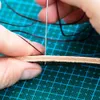 新しい12/24/36PCSブラインド針ステンレス鋼自己スレッジ針セットDIY刺繍高齢者手縫いスレッジスレッジ縫製ツール
