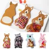 Storage Bags 10pcs Packages Card Cartoon Animal Biscuits For Kids Gift Birthday Party Decorations DIY Easter Gifts