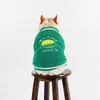개 의류 애완 동물 의류 개 개 겨울 봉제 두꺼운 프랑스 강아지 야구 코트 따뜻하고 트렌디 한 브랜드