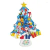 Christmas Decorations Ids DIY Felt Tree Merry For Home 2023 Ornaments Navidad 2024 Year Gifts Xmas