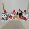 Christmas Toy Supplies Singing Plush Toy Stuffed Animal Musical Electric Dancing for Cat Dog Christmas 231124