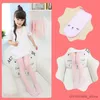 Kids Socks 2-8Y Baby Girl Tights White Cute Cat Children's Sheer Stockings for Kids Pantyhose Cartoon Thin Collant Sock Clothing Clothes