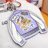 Jaqueta do time do colégio Illustre Keychain Designer