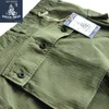 Erkek Şortu Nacezhan USMC P44 ABD Ordusu HBT Şort Vintage Sıradan Şort Amerikan Retro Askeri Şort Tulumları Erkek Şort Baker Pants 230424