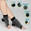 Ankle Support BraceTop 1 Pair Ank Support Brace Elastic Compression High Protect Guard Band Safety Basketball Fitness Foot Heel Wrap Bandage Q231124
