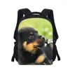 Sacs d'école sac à dos pour garçons enfants Animal chien impression cartables primaires filles livre pour enfants élèves du primaire petit Mochila