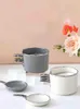 Talerze Ceramiczny smak spodek Sos do sałatki domowej Sos sosowy 4/6 Set Mini Ocet Talerz