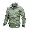 Мужские куртки, весенняя куртка-бомбер, цветное пальто, повседневное групповое водонепроницаемое солнцезащитное спортивное пальто M4XL 231124