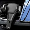 New Gravity Reaction Car Phone Holder Automobiles Air Vent Mount Stand Clip Grip In Car Smartphone Support Bracket Accessories Gifts