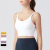 Al femmes sport soutien-gorge hauts Cew cou Fintness Camisole débardeur gilet entraînement respectueux de la peau respirant entrecroisé séchage rapide haut femme CS39