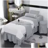 Sängkläder set sängkläder set crystal veet skönhetssalong set säng linne ark mas spa sängskirt poller kudde täcke er anpassad storlek logotyp s dr dh8lg