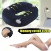 Kudde minne skum Donut Ring Cushion Comfort Car Seat Pad Coccyk smärta Relief Pillow Home Office Anti Hemorroid Non-Slip Orthopedic 231124