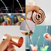 Bar Tools 3-12Pcs/Set Cocktail Shaker Bartenders Black/Rose Gold 800ml 600ml Shakers Wine Stopper Bar Accessories Bars Barware With Recipe 231124